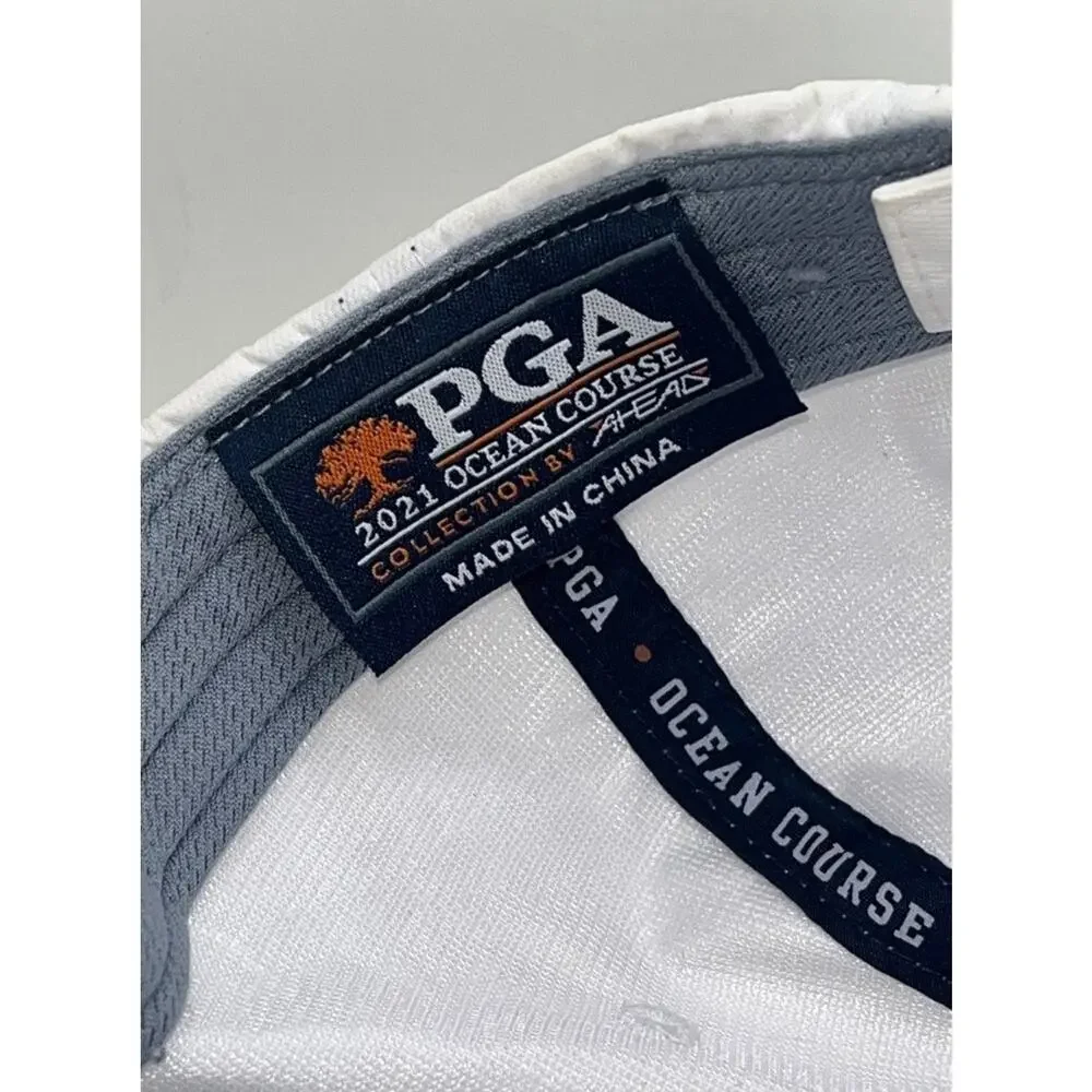 Ocean Course Kiawah Island 2021 PGA Ahead Limited Edition Strapback Golf Hat Cap